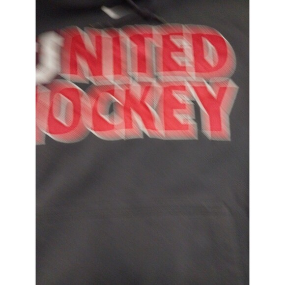 United Hockey Hoodie Mens Small  Gray Nike Pullover Team Sweatshirt - Picture 12 of 16